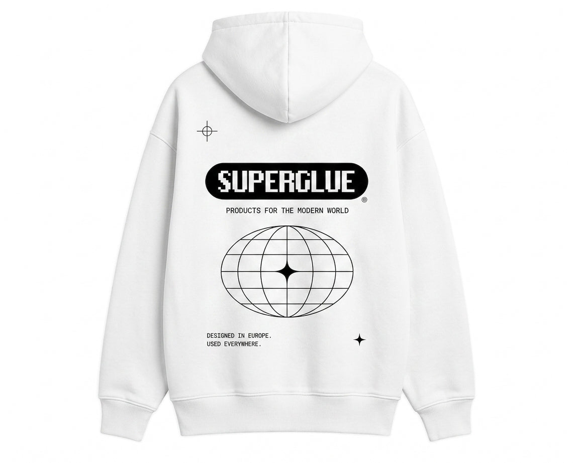 Superglue Hoodie White